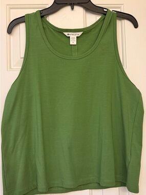 Athleta Bright Green Women's Athletic Tank Top